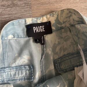 Paige Tencel Floral Print Pants